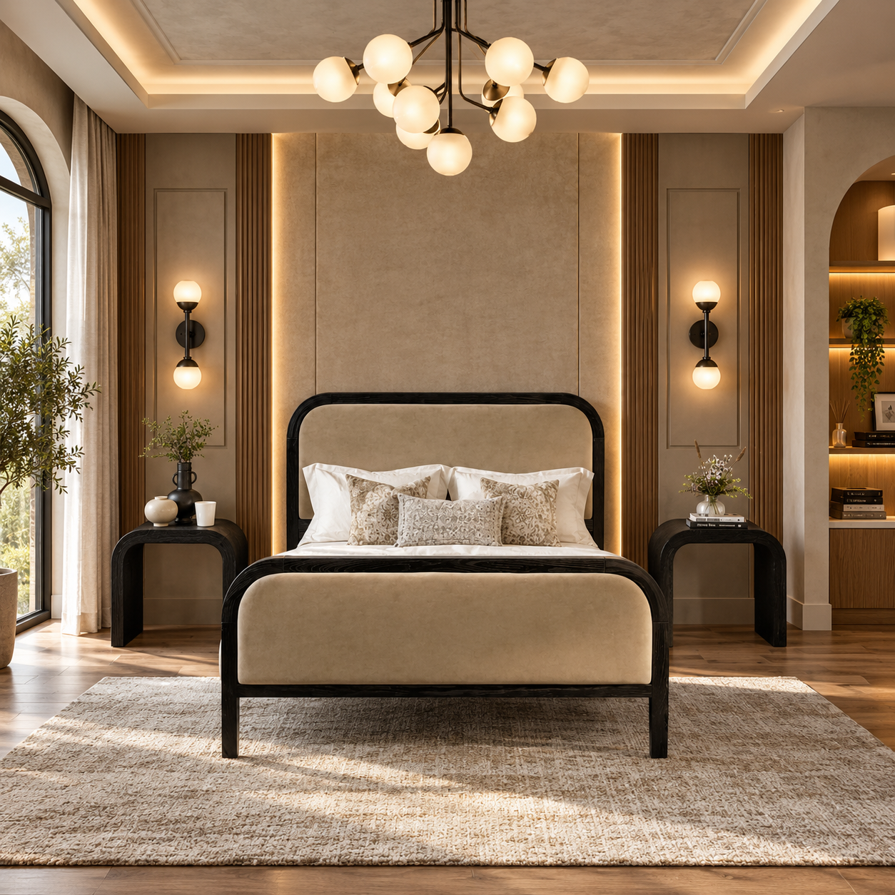 Lake Black Side Table