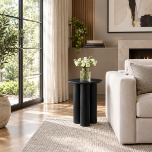 Lane Black Side Table