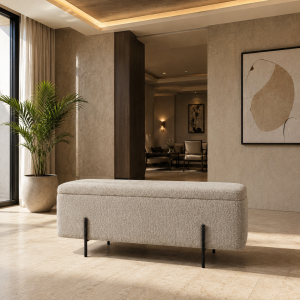 Lola Buff Storage Ottoman