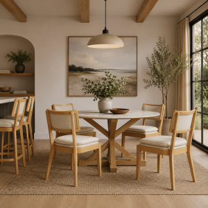 Maggie Frost and Umber Dining Chair