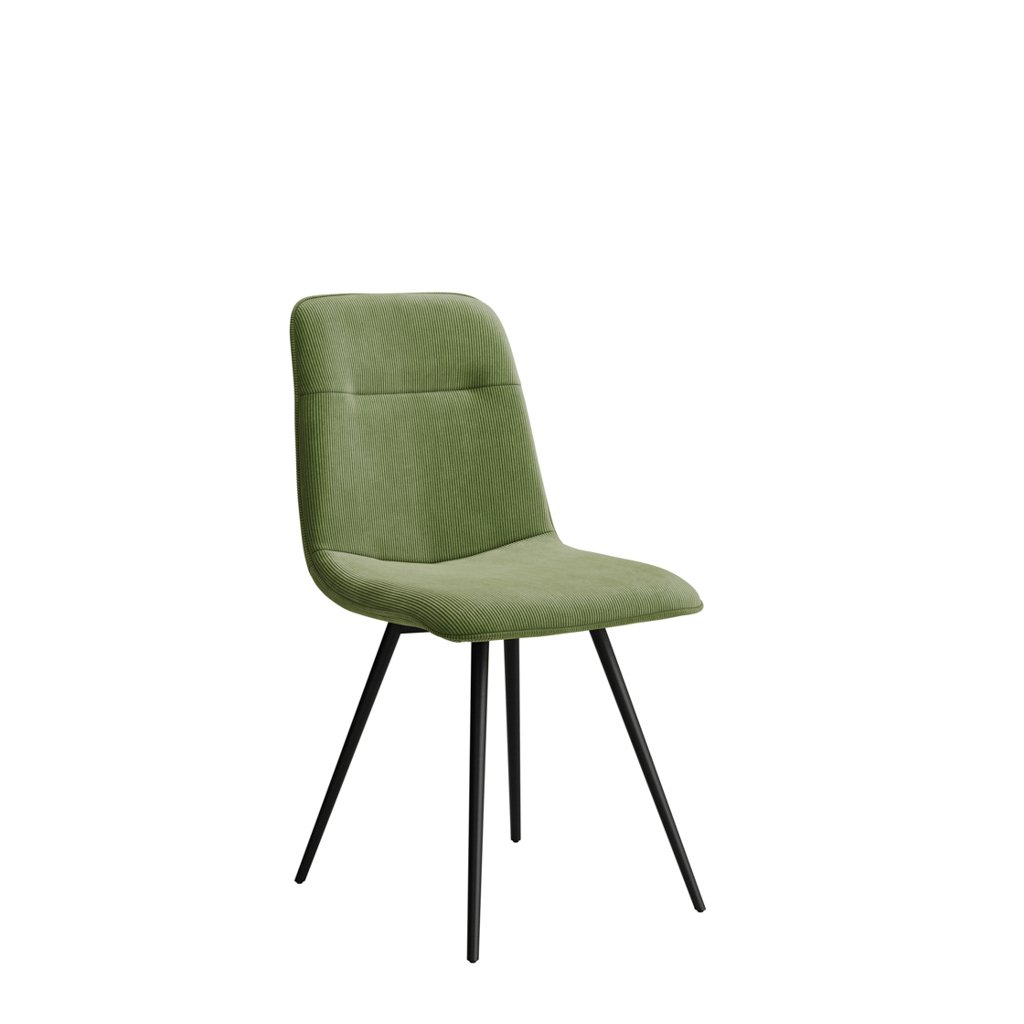 Maxi Moss and Black Dining Chair 5