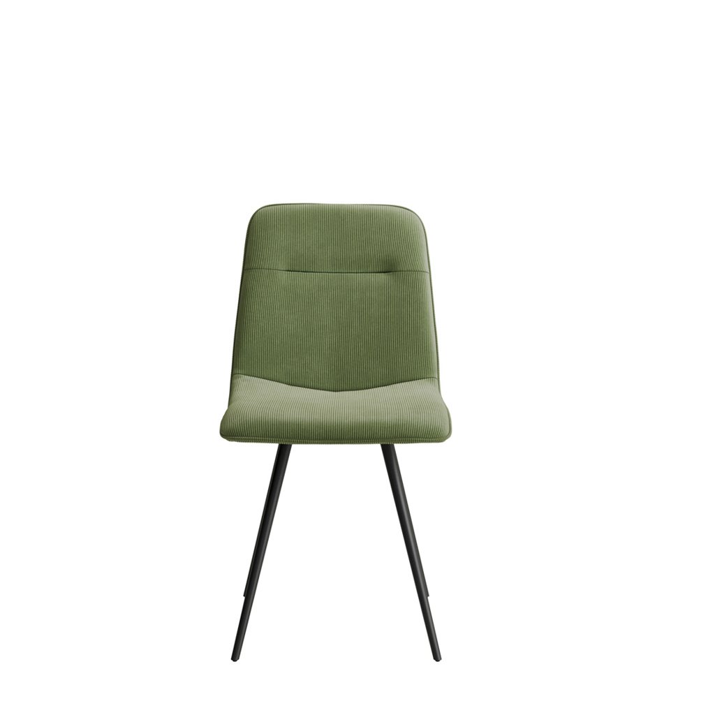 Maxi Moss and Black Dining Chair 5