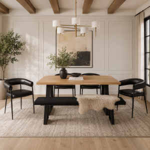 Queens Black Dining Chair