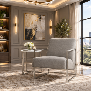 Ritz-Dove-Grey-and-Silver-Chair
