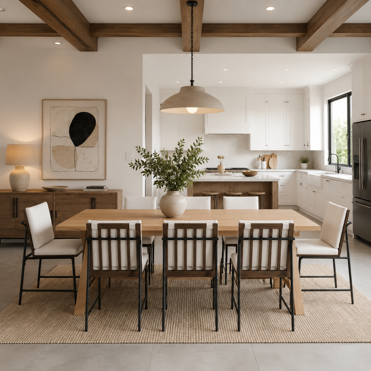 Scout White Dining Chair