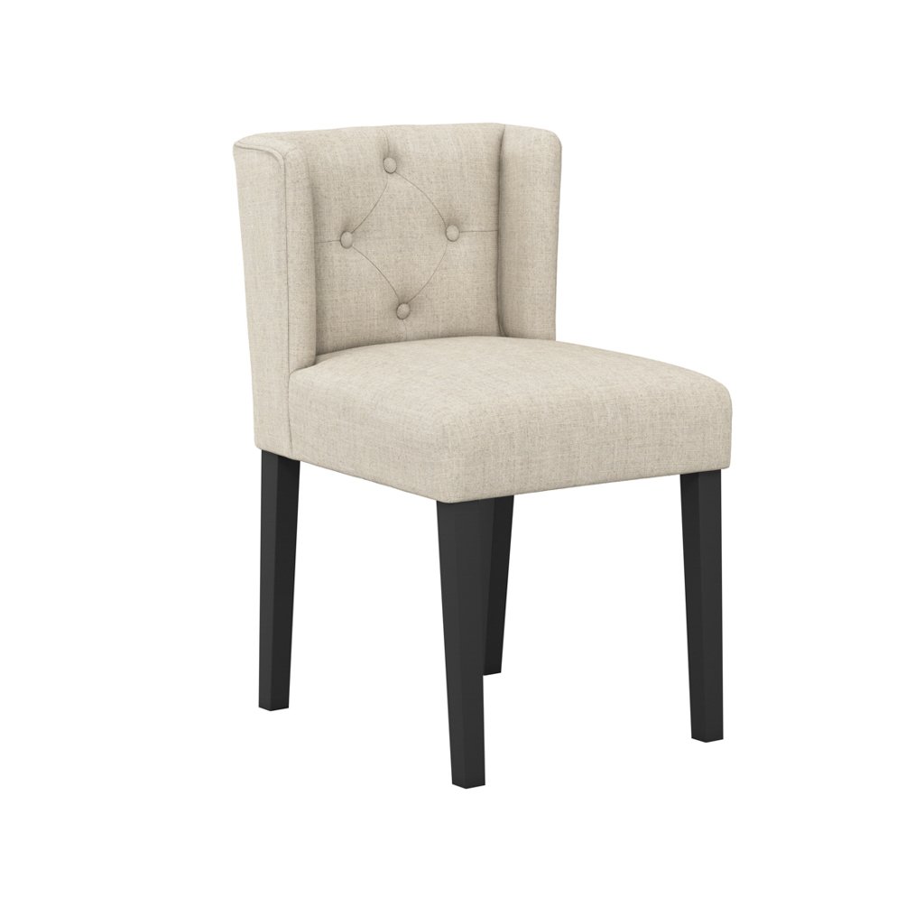 Shay Stone Winged Dining Chair Without Arms - Image 2