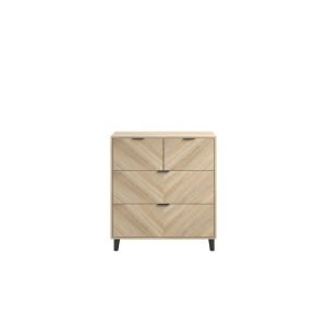 Stockholm Chevron Chest of Drawers 1