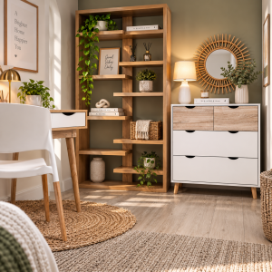 Stockholm White-Oak Chest of Drawers