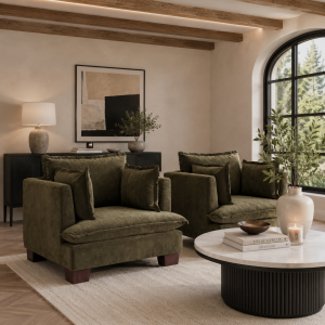 Suffolk Olive Armchair