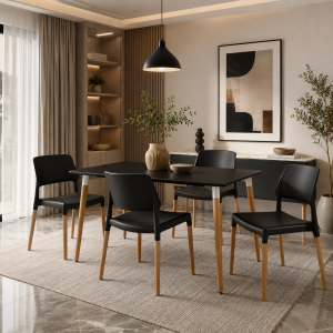 Riva Black Dining Chair